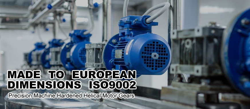 Precision Machine Hardened Helical Motor Gears